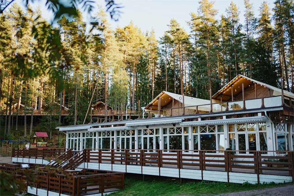 Глэмп-отель Террасы